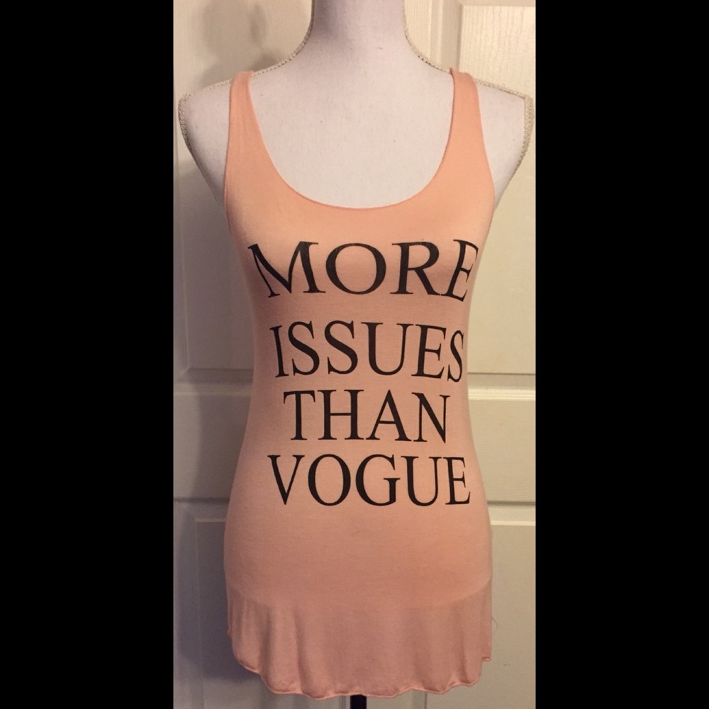 G & G "More Issues Than Vogue" Tank Top